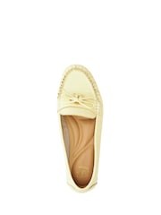 Rumena - Dune London Grovers Trim Detail Driving Usnjeni mokasini - Slika 6 iz 6