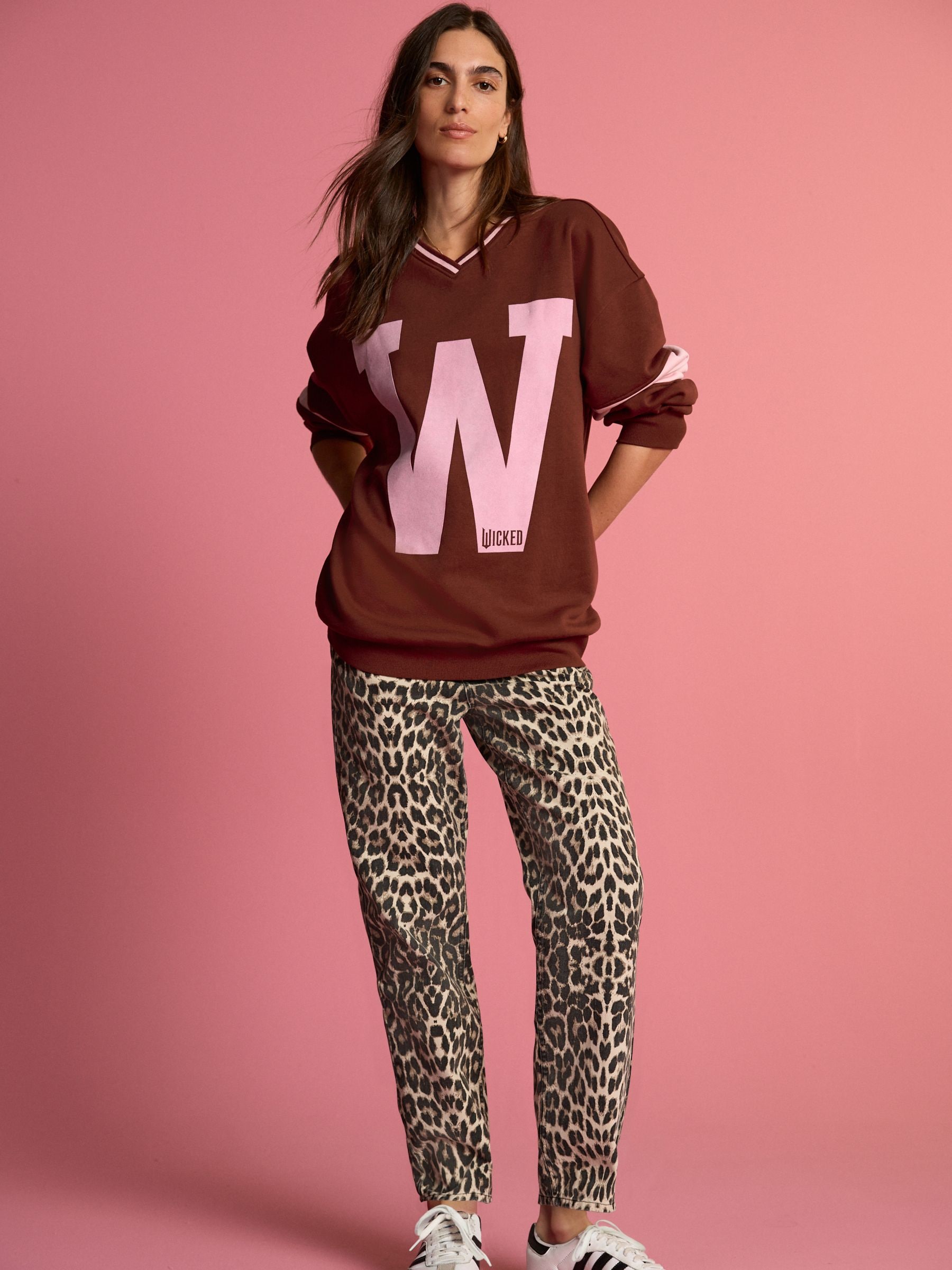 Buy Burgundy Red Official Wicked Movie License Varsity