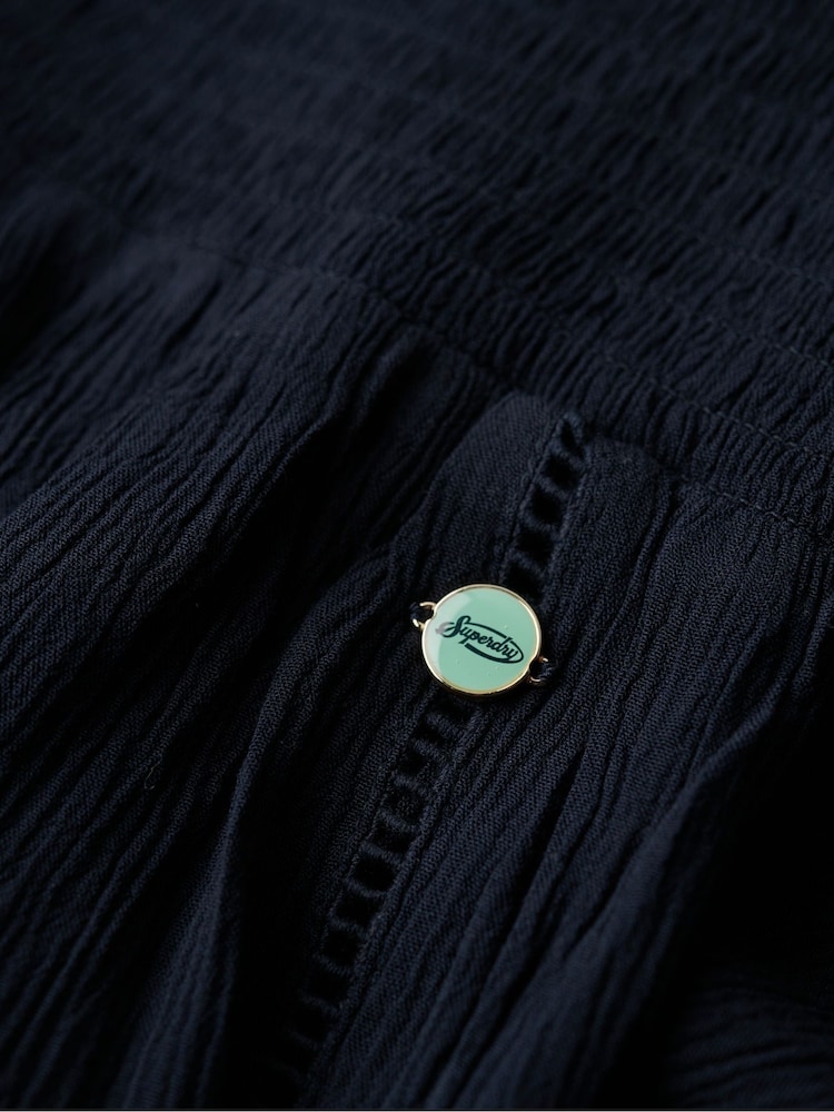 Superdry Blue Beach Pants - Image 6 of 6