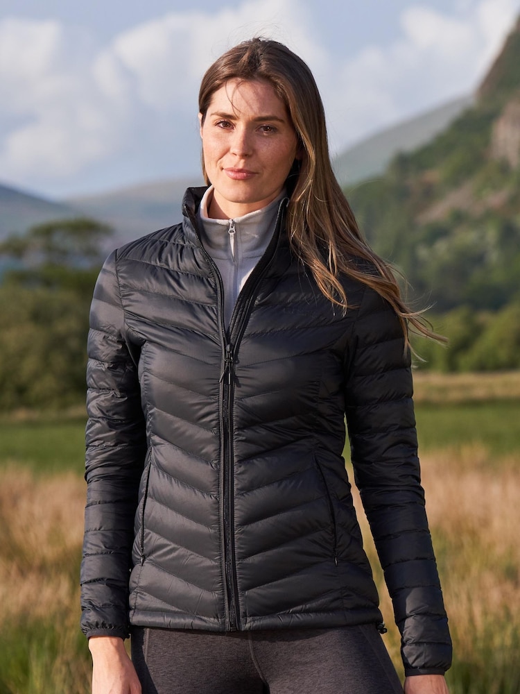 Mountain Warehouse Black Womens Featherweight Water Resistant Down Jacket - Image 1 of 4