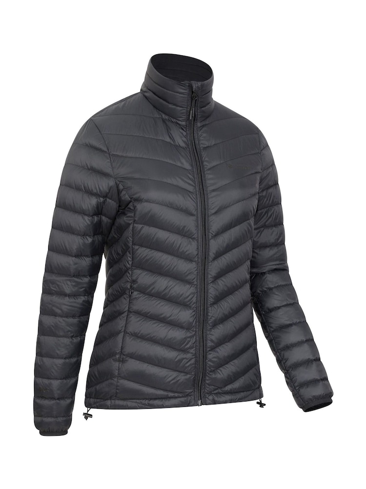 Mountain Warehouse Black Womens Featherweight Water Resistant Down Jacket - Image 2 of 4