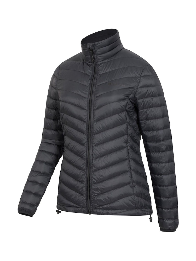 Mountain Warehouse Black Womens Featherweight Water Resistant Down Jacket - Image 3 of 4