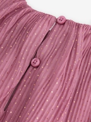 Pink Sparkle Mesh Dress (3mths-7yrs) - Image 8 of 9