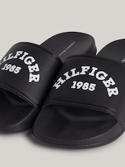 Sandale pentru piscină cu logo Tommy Hilfiger - Imaginea 2 din 5