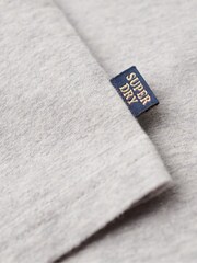Superdry Grey 100% Cotton Athletic Essentials Beach Graphic Ringer T-Shirt - Image 5 of 6