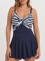 Blau - Simply Be Magisculpt Lose Up To An Inch Badekleid - Bild 3 von 4