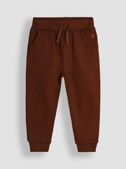JoJo Maman Bébé Natural Print Sweatshirt & Joggers Set - Image 4 of 6