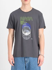 Alpha Industries 100% Cotton NASA Orbit T-Shirt - Image 1 of 4