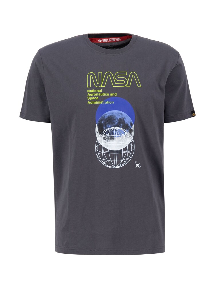 Alpha Industries 100% Cotton NASA Orbit T-Shirt - Image 4 of 4
