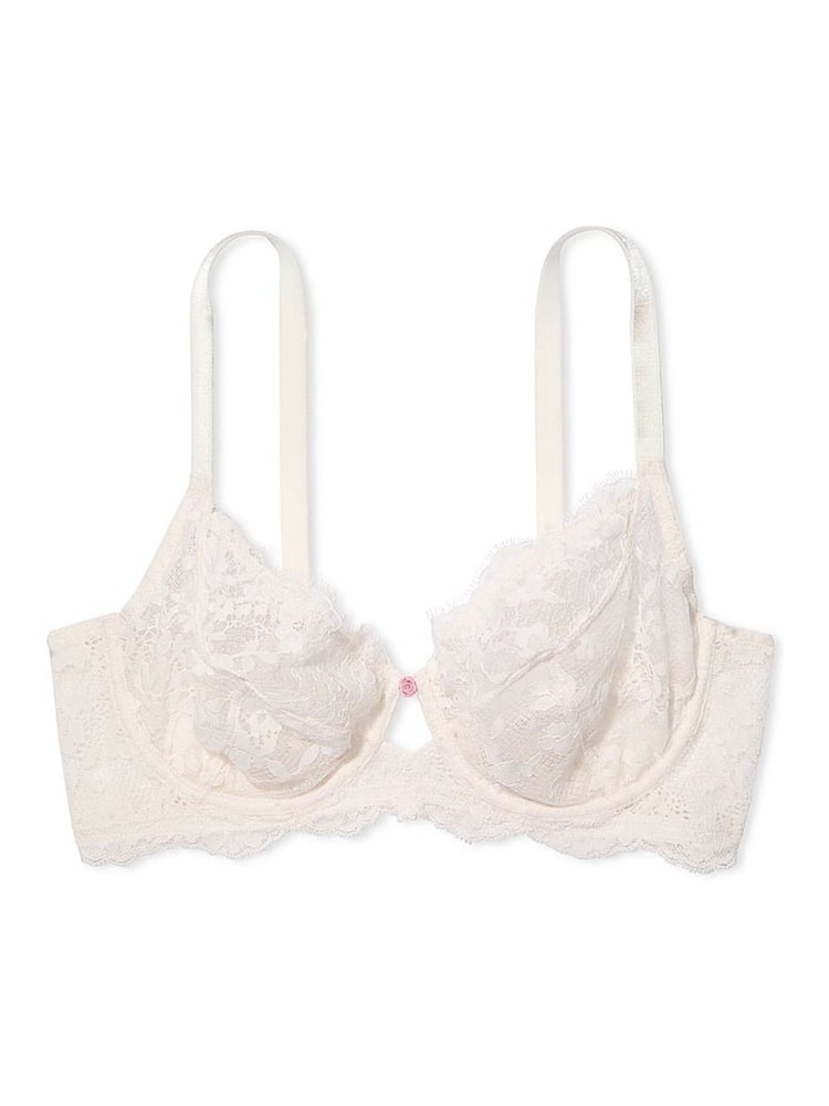 Victoria's Secret Coconut White Full Cup Support Lace Bra - Image 4 of 4