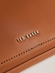 Ted Baker Brown Stunna Webbing Leather Cross-Body Mini Bag - Image 3 of 5