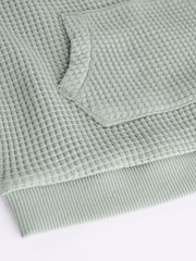 Green Baby Texture 100% Cotton Top And Leggings Set - Image 10 of 11