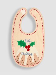 JoJo Maman Bébé Stone Little Pudding Bib - Image 1 of 3