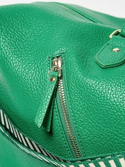 Oliver Bonas Green Ladder Weekend Bag - Image 6 of 8
