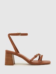 Schuh Saturn Strappy Block Heels - Image 1 of 4