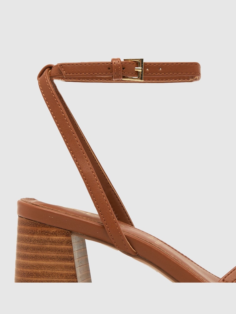 Schuh Saturn Strappy Block Heels - Image 2 of 4