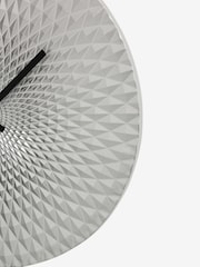 Silver Geo Clock - Image 4 of 4