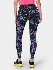 Black Paradise Palms Print - Леггинсы Sweaty Betty Core Workout - Изображение 2 из 9