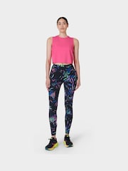 Black Paradise Palms Print - Леггинсы Sweaty Betty Core Workout - Изображение 3 из 9