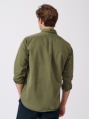 Aubin Hessle Garment Dyed Cotton Shirt - Image 2 of 7