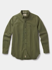 Aubin Hessle Garment Dyed Cotton Shirt - Image 6 of 7