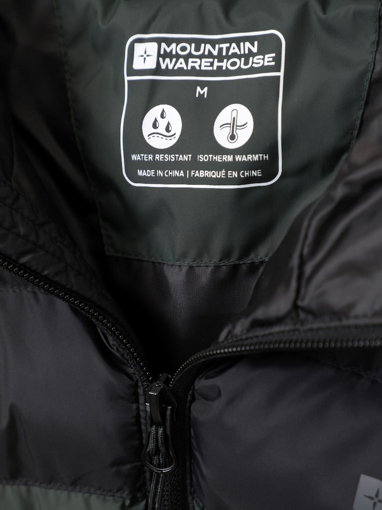 Mountain Warehouse Green Seasons II Mens Water Resistant Padded Jacket - Image 5 of 5