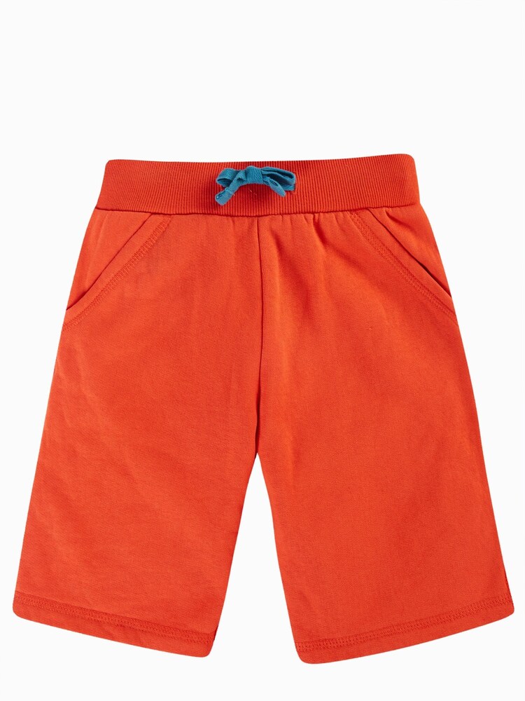 Frugi Orange Gorilla Print Shorts - Image 2 of 4