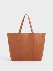 OSPREY LONDON The Vintage Leather Santa Fe Tote Bag - Image 5 of 7