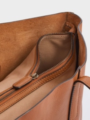 OSPREY LONDON The Vintage Leather Santa Fe Tote Bag - Image 6 of 7
