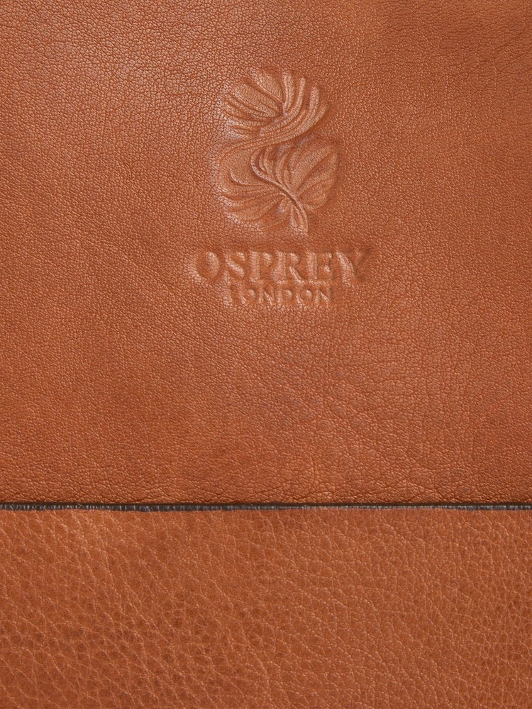 OSPREY LONDON The Vintage Leather Santa Fe Tote Bag - Image 7 of 7