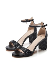 Moda in Pelle Rubiana Block Heel Open Toe Sandals - Image 2 of 4