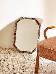 Oliver Bonas Gold Medium Isabella Resin Wall Mirror - Image 1 of 4