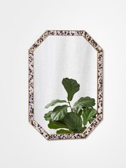 Oliver Bonas Gold Medium Isabella Resin Wall Mirror - Image 2 of 4