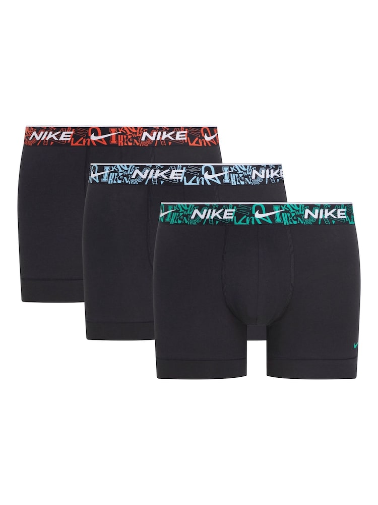 Nike Black Trunks 3 Pack - Image 2 of 2