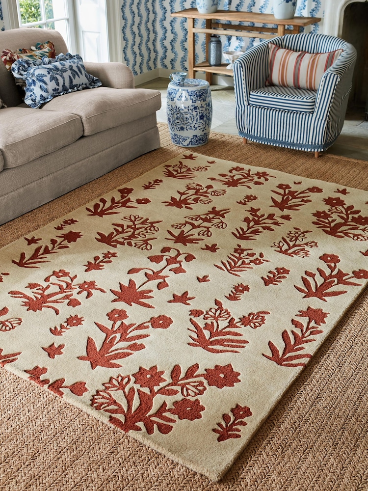 Sanderson Brown Woodland Glade Rug - Image 1 of 3