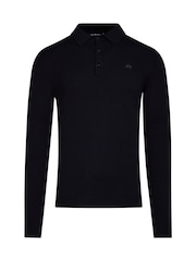 Raging Bull 100% Cotton Classic Knitted Polo Black Jumper - Image 4 of 5