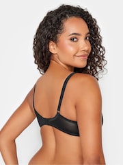 Yours Curve Black Classic Smooth Non Padded Underwired Bra - Image 2 of 3