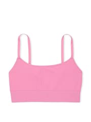 Victoria's Secret PINK Moonstone Pink Seamless Cable Knit Sports Bra - Image 4 of 4