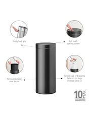 Brabantia Confident Grey Touch Bin 30L - Image 2 of 6