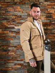 Raging Bull Brown Canvas Twill Field Jacket - Image 4 of 11
