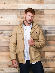 Raging Bull Brown Canvas Twill Field Jacket - Image 6 of 11