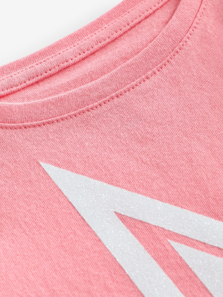 Gap Pink Graphic Short Sleeve Crew Neck T-Shirt (4-13yrs) - Image 3 of 3