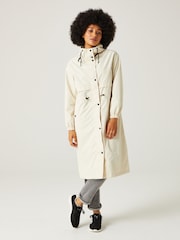 Regatta Cream Nerenda Waterproof Rain Trench - Image 1 of 9