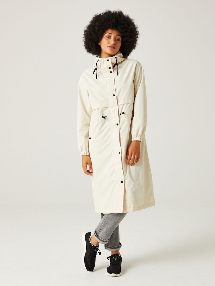 Regatta Cream Nerenda Waterproof Rain Trench - Image 1 of 9