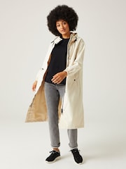Regatta Cream Nerenda Waterproof Rain Trench - Image 4 of 9
