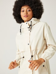 Regatta Cream Nerenda Waterproof Rain Trench - Image 6 of 9