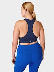 Sweaty Betty Navy Blue Stamina Sports Bra - Image 2 of 7