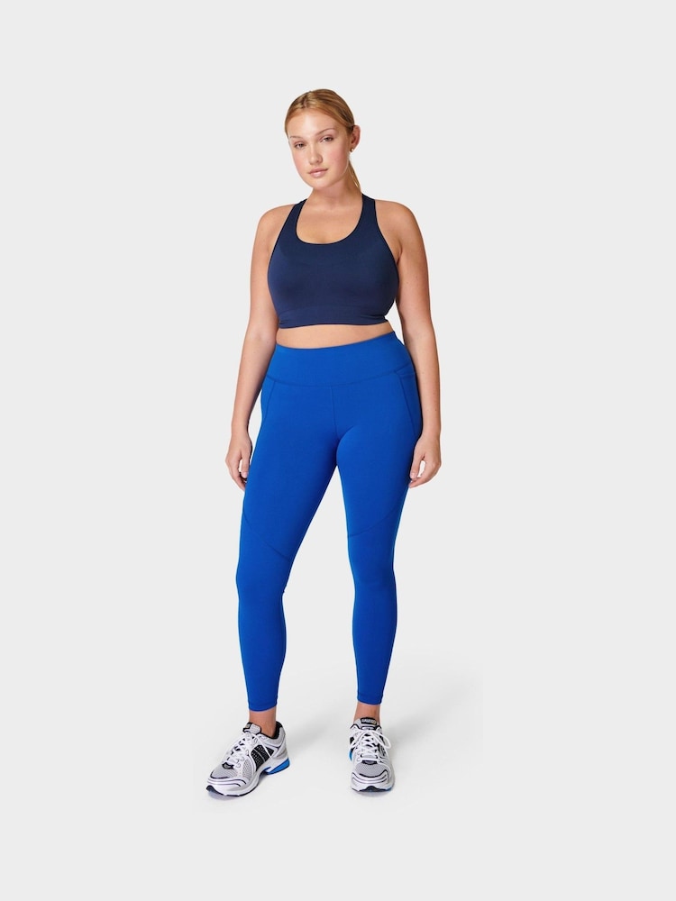 Sweaty Betty Navy Blue Stamina Sports Bra - Image 3 of 7