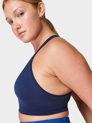 Sweaty Betty Navy Blue Stamina Sports Bra - Image 4 of 7