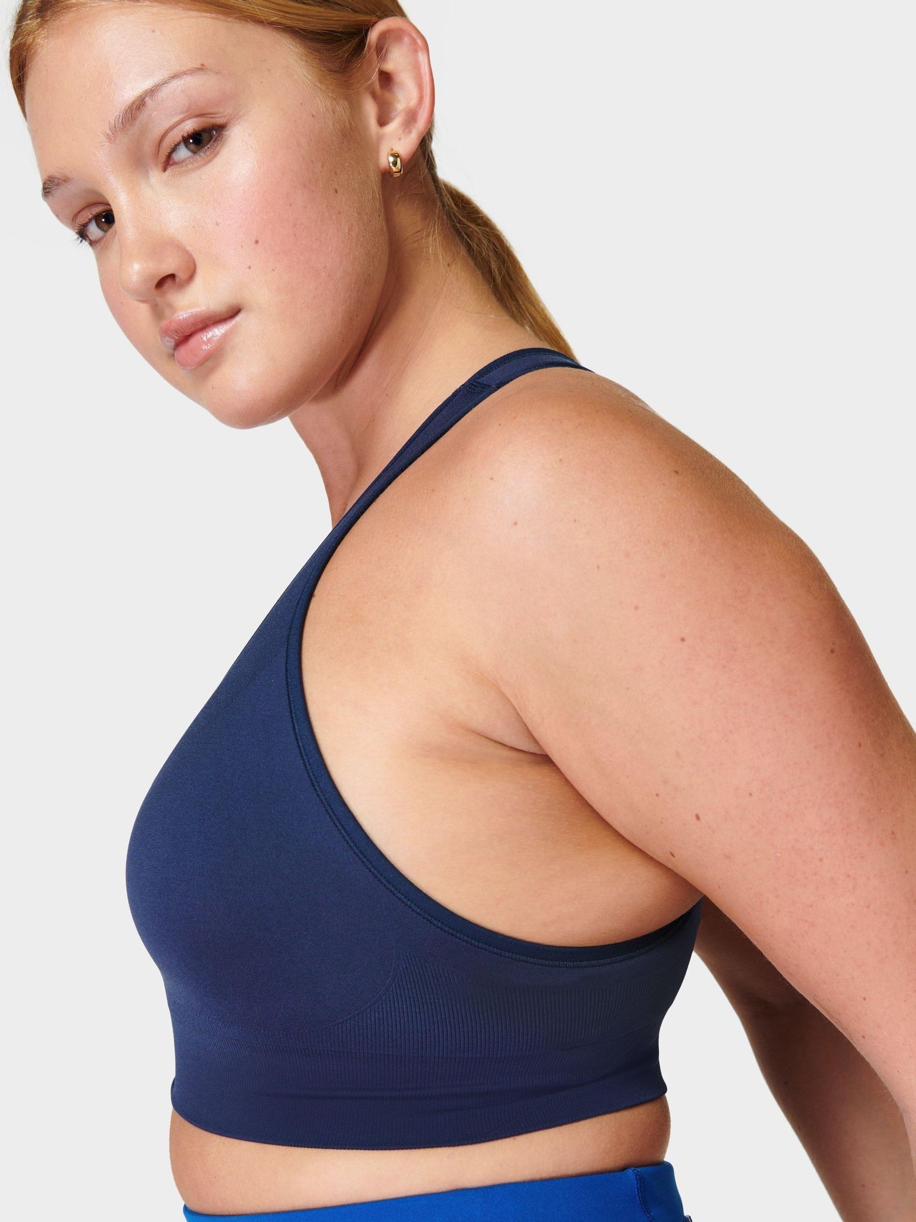 Buy Sweaty Betty Navy Blue Stamina Sports Bra from Next USA